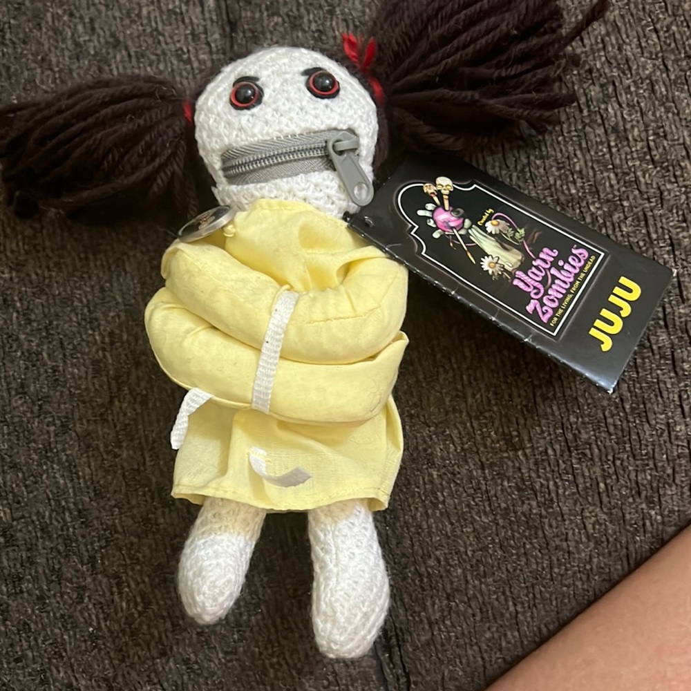 Yarn zombie doll